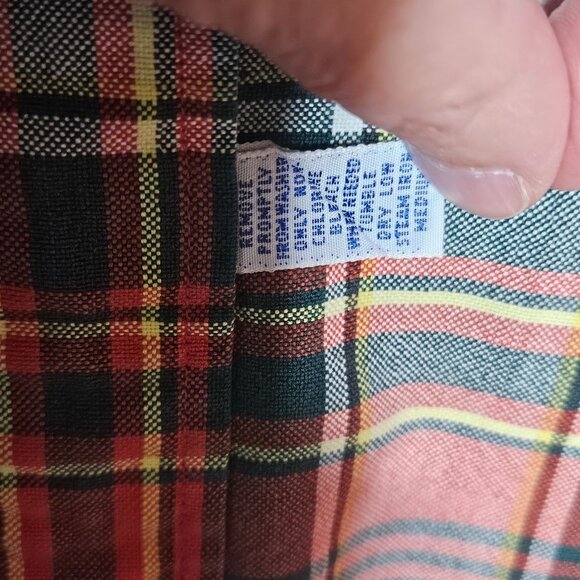 Vintage Ralph Lauren Shirt Mens Medium Red Plaid Button Up Preppy Western Casual - Picture 4 of 7